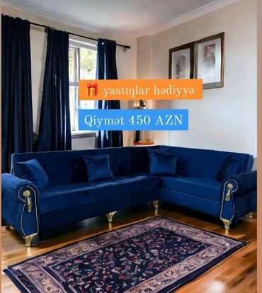 Divanlar: Künc divan, Yeni, Açılan, Bazalı, Parça, Şəhərdaxili pulsuz çatdırılma — 26