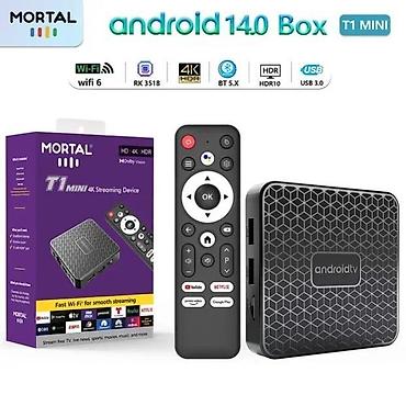 iphone 11 cena polovan: MORTAL T1 Mini Alpha Android 14.0 ATV Smart TV Box NOVO. MORTAL T1 — 2