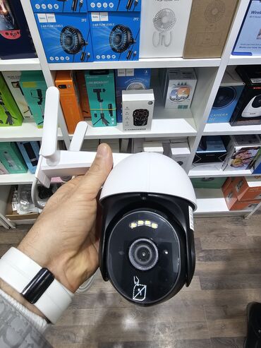 guzli kamera: Kamera 4G sim kartli 360° smart kamera 3MP Full HD 64gb yaddaş kart