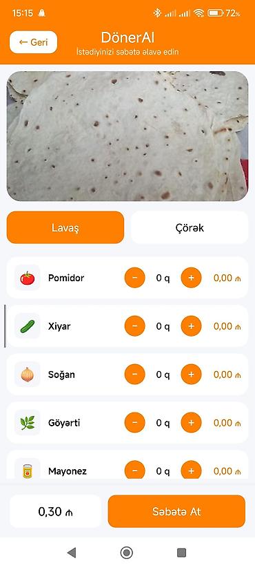 Salam Biznesiniz üçün şəxsi android tədbiq hazırlayıram. tədbiqin