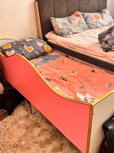 пакеты для постельного белья: Уктоочу бөлмө гарнитуру, Колдонулган, Кыргызстан, Өзү алып кетүү, түсү - Көк