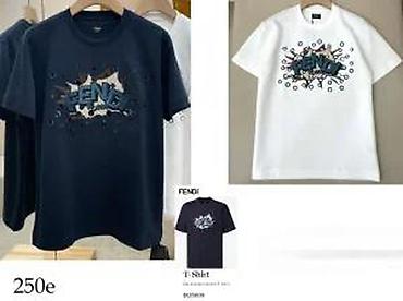 Majice: Men's T-shirt Fendi, bоја - Crna — 22