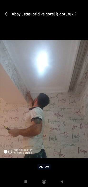 Malyar işləri: Aboy işi Axtarıram cəld ve super iş görürük 2 neferik .malyar emusiya -da lalafo.az — 3 Malyar işləri: Aboy işi Axtarıram cəld ve super iş görürük 2 neferik .malyar emusiya — 3