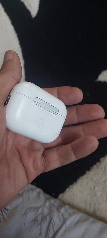 knopka: Apple airpods pro Bluetooth qulaqlıq üçün şarj qabı - Rəng: ağ - — 3