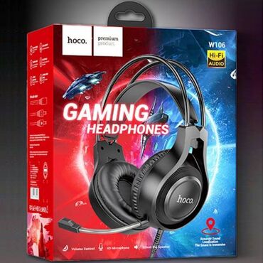 Наушники: Полноразмерные, Hoco, Новый, Проводные, Классические — 3