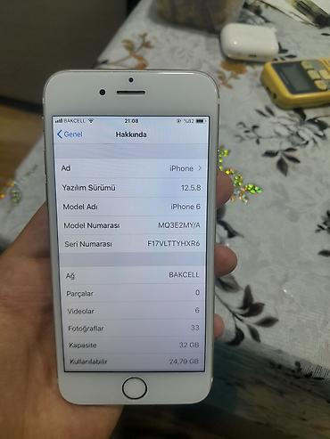 купить айфон 6 с бу: IPhone 6, 32 ГБ, Отпечаток пальца — 5