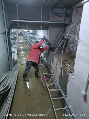 muncuqdan el iwleri: Mananit betonun kesimi pileken yerinin kesimi su kanal yerlerinin