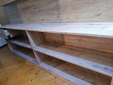 Ev üçün mebel: Mebel növü: Modul /bar stolu – açıq rəfli konsol Təsvir: uzunu 2.50 sm — 4