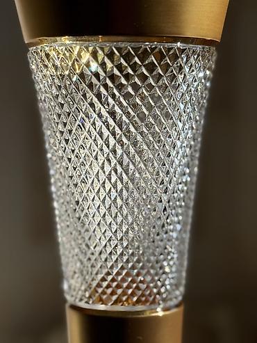 Вазалар: Ваза для цветов 40,5 см Aurum Crystal "Фелиция /Хрусталь с золотом" — 6