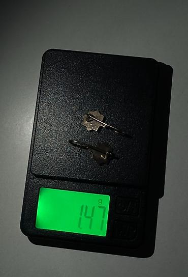 золото сср: Серьги, Проба 583, Без вставки, Женские, Винтажный стиль, Советские (СССР), Б/у — 2