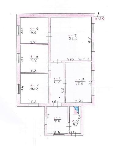 Продажа коттеджей и домов: 6 комнат и более, 150 м², 16 соток, Тынчтык, Собственник — 14