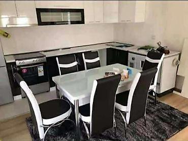 Setovi stolova i stolica: Trpezarijski set – sto sa staklenom pločom i 6 stolica - Dizajn — 6