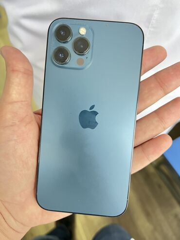 iphone 13 pro телефон: IPhone 13 Pro Max, Б/у, 128 ГБ, Sierra Blue, Кабель, 86 %