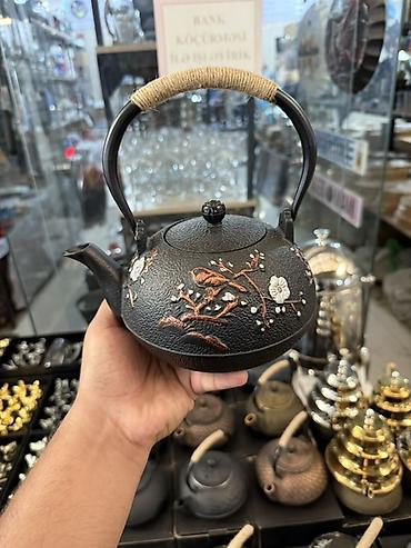 Dəmir çaydan (Tetsubin üslubunda) – dekorativ relyef naxışlı model - lalafo.az -da — 1 Dəmir çaydan (Tetsubin üslubunda) – dekorativ relyef naxışlı model - — 1