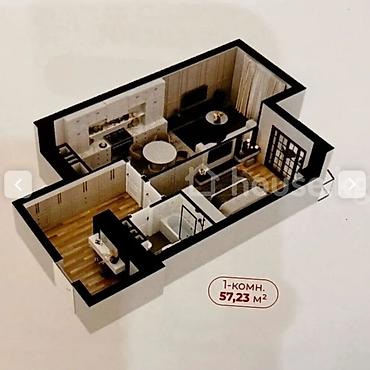 2 bedroom: 2 комнаты, 44 м², 4 этаж, Косметический ремонт — 6