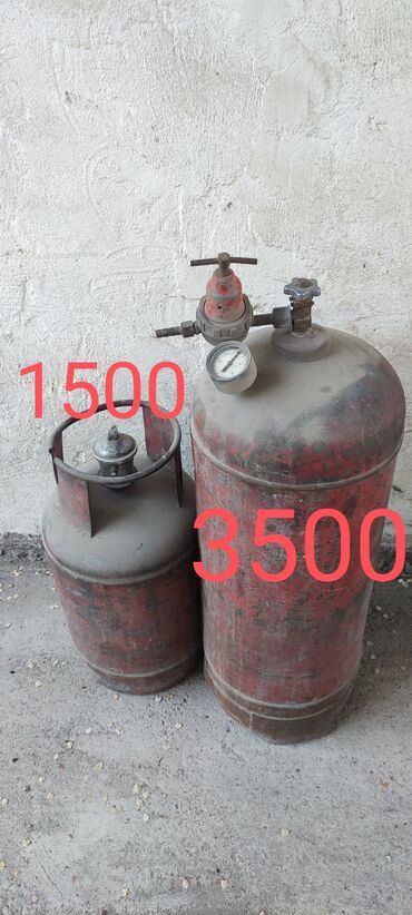 Газовые баллоны: Газовые баллоны с редукторами Объем 27 и 50 литров Баллоны с газом