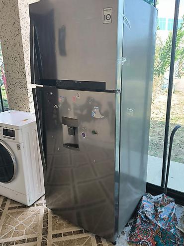 videokart satilir: LG soyuducu – No Frost, üstdən dondurucu, inox gövdə. Xüsusiyyətlər — 4