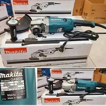 elektrik acar: Makita bucaqslı təmir/yonma aparatı (angle grinder) Xüsusiyyətlər: - — 6