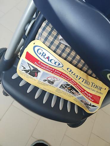 Uşaq dünyası: Graco Quattro Tour uşaq arabası + körpə avtomobil oturacağı seti - — 1