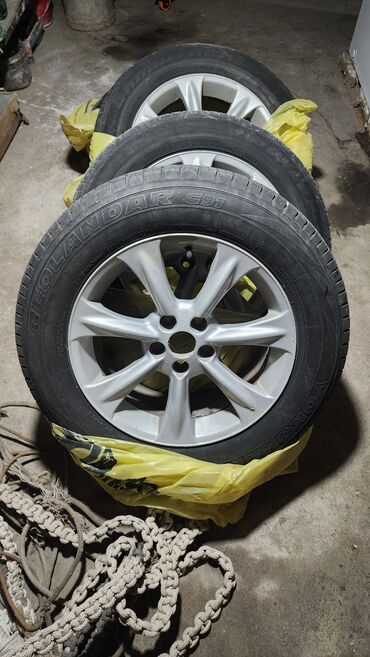 Шины: Ассолому алейким продаётся шины и диски R17 225 65 ранше стоял лексус — 7