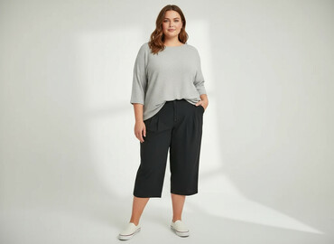 Spodnie 3/4: Bpc bonprix collection, Spodnie 3/4 damskie, rozmiar 6XL