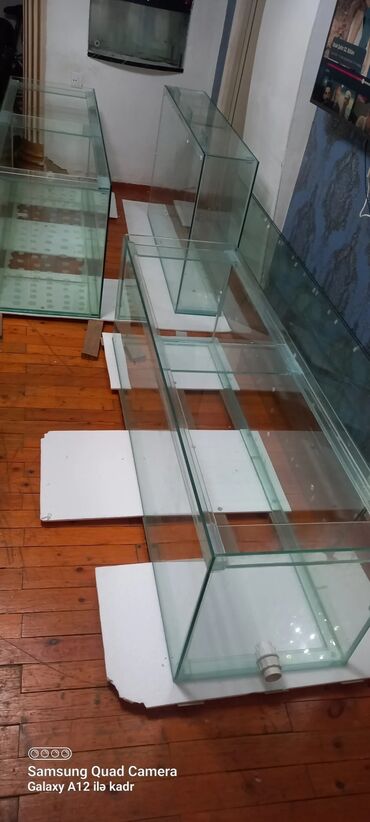 Akvariumlar: Salam isdənilən ölçüdə akvarium və terarium hazırlayıram aqama su — 2