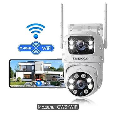 iphone 11 irsad telecom: SZSINOCAM QW3-WIFI 2.4GHz ağıllı mühafizə kamerası - Xarici və daxili — 3