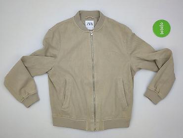 smog relaxed fit pullover: Zara, Męska bomberka, rozmiar M — 2