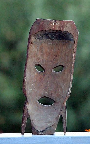 Ostali antikviteti: Maska AFRIČKA umetnost 30cm. Mid-Century. ORIGINAL. Afrička maska — 2