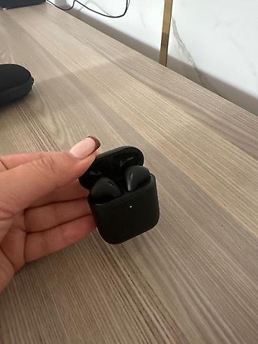Qulaqcıqlar: İşlənmiş Simsiz (Bluetooth) Qulaqcıqlar, Apple, rəng - Qara — 2