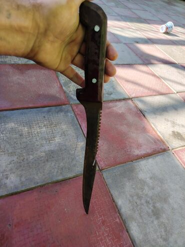 Balta və nacaqlar: Qəssabxana üçün Kababçı üçün Antik qədim Resordan və böyük bıçaqlar və — 11