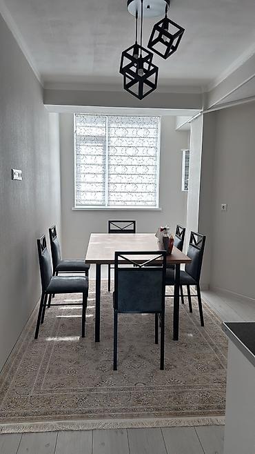 study table: Кухонный стол и стул, Б/у, Самовывоз, цвет - Серый — 1
