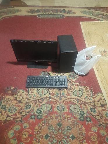 HP masaüstü kompüter seti Tərkibi: - HP LED monitor (üst çərçivədə lalafo.az -da HP masaüstü kompüter seti Tərkibi: - HP LED monitor (üst çərçivədə
