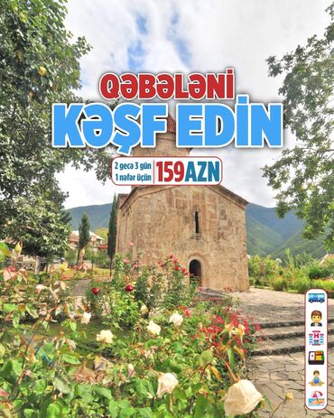 azal bilet qiymətləri: Həftəi̇çi̇ 3 günlük oğuz qəbələ turu . Tari̇x: 21-23 may qiymət
