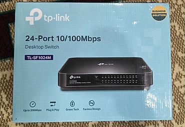Teze ve islenmis TL-SF1024M 24-Port 10/100Mbps Desktop Switch - 24
