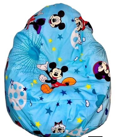 Foteljice: Dečje lazy bag fotelje – mekane jastuk-fotelje sa šarenim dečjim — 1