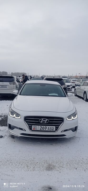 Hyundai: Hyundai Grandeur: 2017 г., 3 л, Автомат, Газ, Хэтчбэк