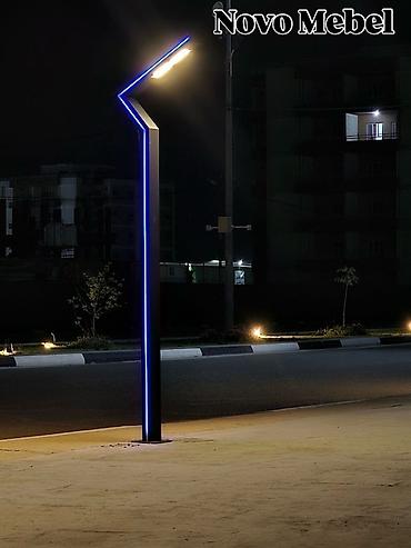 светильник для уличного освещения: Уличный LED-светильник дизайнерский (модель Novo Mebel) - Современная — 3