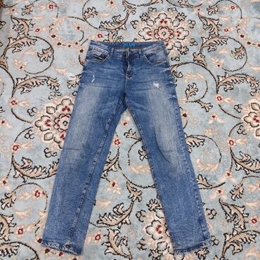 джинсы куртки мужские: Джинсы XL (EU 42), 2XL (EU 44), 3XL (EU 46), цвет - Синий