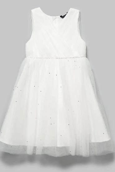 Платья: Детское платье, цвет - Белый, Новый — 4