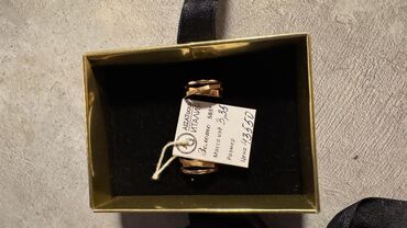 красная нить с золотом 585: Золотое кольцо Aizat Gold - Проба: 585 (указана на ярлыке) - Масса