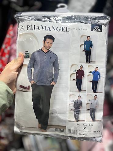 Домашние костюмы: Мужская пижама Адрес: рынок Орто-Сай «Оберон» 1️⃣📍7 ряд 122 кон-р — 6
