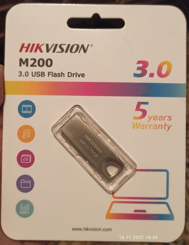 джостик usb: Продаются новые USB 3.0 Flash Hikvision 16gb, осталось 5 шт