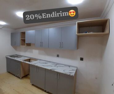 Uşaq dolabları: *Yeni Mətbəx mebeli 550₼* Mağazadan satış✅️Ölçü 3.50 *çatdırılma