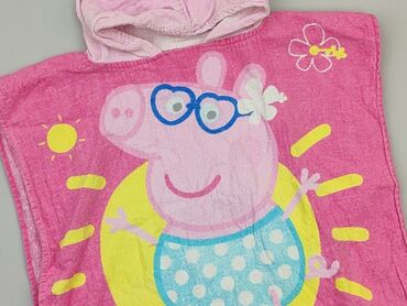 Textile: PL - Towel 92 x 51, color - Pink, condition - Good