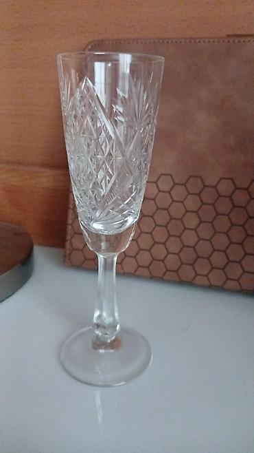 bokal: Qədəhlər, rəng - Ağ, Xrustal, 200 ml, Çexiya — 2