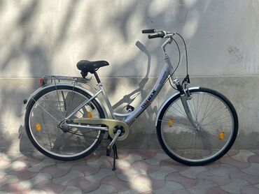 велосипед за 1000: Городской велосипед, Другой бренд, Рама L (172 - 185 см), Алюминий, Германия, Б/у