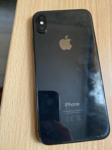 ipone x islenmis: IPhone X, 64 GB, Qara