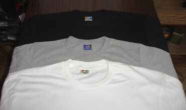 Футболки: Однотонные Футболки Плотность 300 г. / м Colour Футболки Оптом — 9