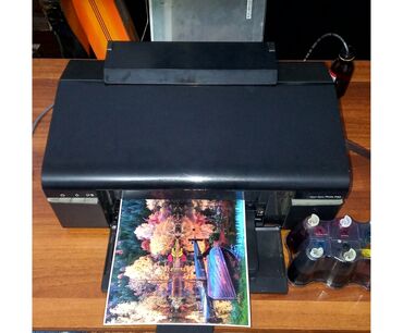 купить бу принтер: Принтер Epson P50 6 цветов с доноркой/ СНПЧ, рабочий, печатает на